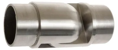 Produktbild von AISI304 A/0302-242 Gelenkbogen 0-90° für Rohr Ø 42,4x2 mm, Edelstahl geschliffen