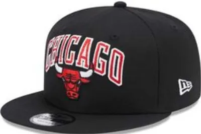 Produktbild von NEW ERA NBA Patch 9Fifty Chicago Bulls Cap - Black Black S