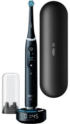 Zdjęcie produktu dla Oral-B | Electric Toothbrush | iO10 Series | Rechargeable | For adults | Number of brush heads included 1 | Number of teeth brushing modes 7 | Cosmic Black