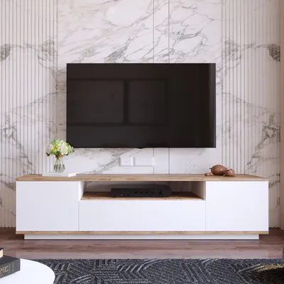 Immagine prodotto di Skye Decor, Fr7-Aw, mobile TV, pino atlantico, 180 x 44,6 x 44,5 cm