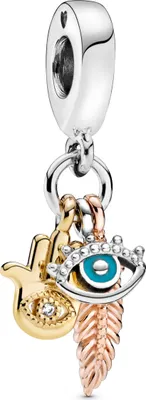Produktbild von Pandora Damen Charm 768785C01 Silber & vergoldet