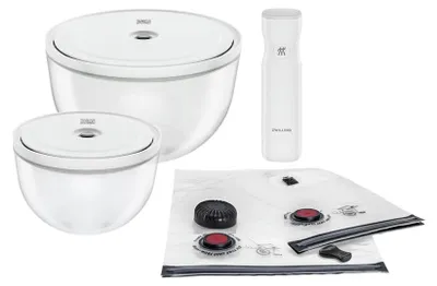 Productafbeelding van Zwilling Fresh&Save Kom, vacuümstarterset, 9-delig, glas