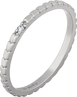Produktbild von cai Ring 925/- Sterling Silber weiß 060 (19,1) Zirkonia 274270225