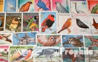 Produktbild von Briefmarken Motive 150 verschiedene Vögel Marken