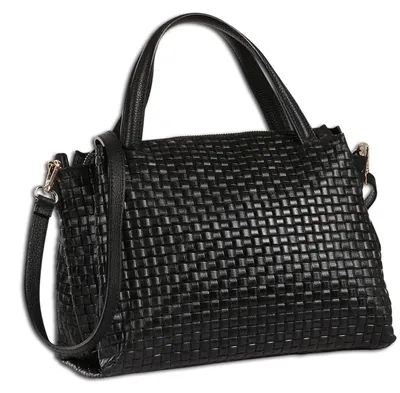 Produktbild von Toscanto Damen Handtasche Leder Tasche schwarz OTT856HS1