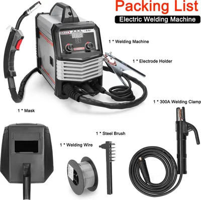 Obrázek produktu pro Multifunkční 4 v 1 MIG/MMA/MAG/TIG-160C invertorový svařovací přístroj, univerzální přenosný elektrický svařovací přístroj, inteligentní svařovací přístroj