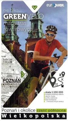 Imagen del producto de Poznań y sus alrededores, zona norte: mapa de rutas ciclistas