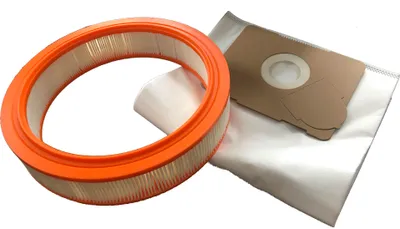 Produktbild von 1x Filter + 5x Vliesbeutel geeignet für Protool - VCP 170 E/VCP 171 E-L