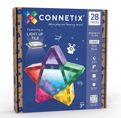 Zdjęcie produktu dla Connetix Tiles - Light star (28 szt.)