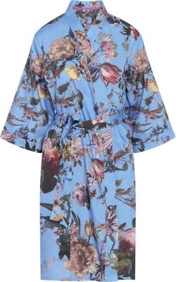 Produktbild von Essenza Satin Kimono Sarai Isabelle  Farbe Azur Blue Größe S