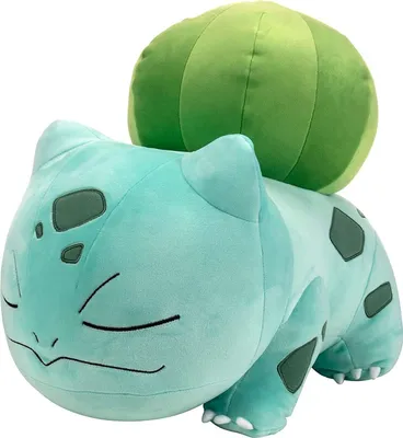 Produktbild von Pokemon Plüschfigur - schlafender Bisasam (45cm) Kuscheltier Stofftier Plüschtier