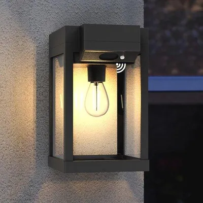 Immagine prodotto di Lampade solari con sensore di movimento - Illuminazione da esterno impermeabile per giardino, terrazza e garage