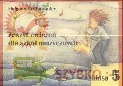 Productafbeelding van Chowaniec, M: Zeszyt cwiczen dla szkol muzycznych klasa 5