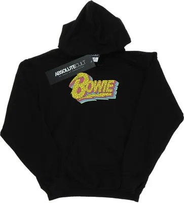 Immagine prodotto di David Bowie - Felpa con cappuccio "90s" da donna BI6453 (S) (Nero)