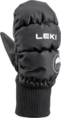 Image de Leki Enfants Gants Little Eskimo Mitten Short Noir : 2 Taille : 2