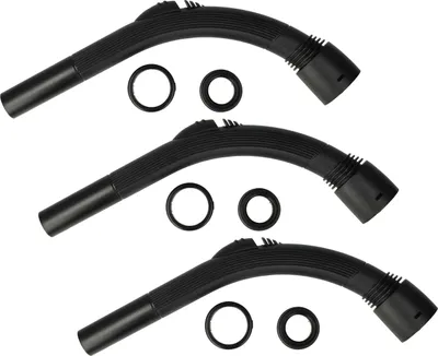 Produktbild von vhbw 3x Griff Ersatz für Nilfisk 1470243520 für Staubsauger - Handgriff, Ersatzteil, 32mm Anschluss, 35,5 cm Lang