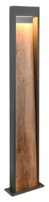 Productafbeelding van Staande lamp Salmon grijs met hout 100cm