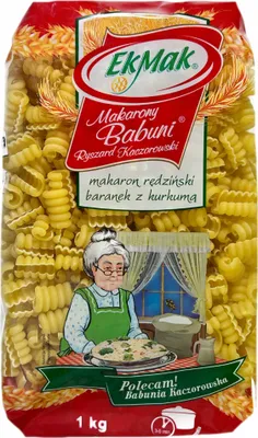 Obrázok produktu pre Eko Mak Makarony Babuni Baranek 1Kg