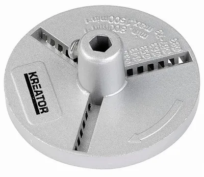 Obrázek produktu pro KREATOR KRT100299 - Šablona pro diamantové korunky