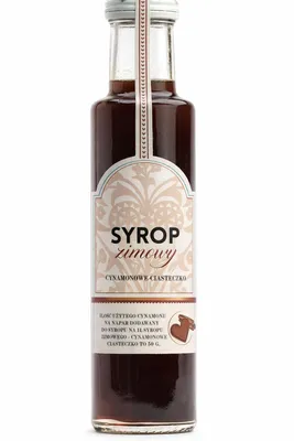 Produktbild von Wintersirup Zimtkeks 250ml - Schronisko Bukowina