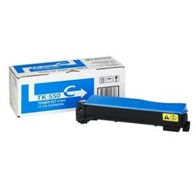 Produktbild von KYOCERA TK-550C, 6000 Seiten, Cyan, 1 Stück(e)