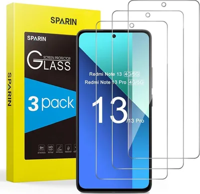 Obrázok produktu pre Ochranné sklo Xiaomi Redmi Note 13/13 Pro 6,67" 9H tvrdosť HD ochrana obrazovky