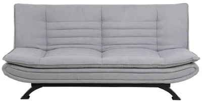 Zdjęcie produktu dla SOFA ROZKŁADANA Faith jasnoszara NOWOCZESNA przeszycia