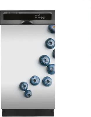 Produktbild von Aufkleber sticker 45x70 cm Dekorative folie Spülmaschine - Farbige Blaubeeren Früchte