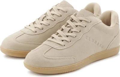 Produktbild von Elbsand Sneaker Freizeitschuh, Ledersneaker, Schnürschuh beige Größe 43