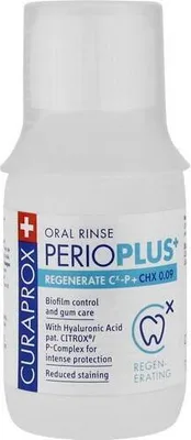 Image de Curaprox perio Plus+ Regenerate Bain de bouche Chx 0,09% 100 ml