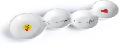Produktbild von Panta Rei längliche Snackschale 35 cm für Aperitifs, Nüsse, Chips und Fingerfood