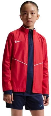 Image de Nike - Veste "Park 26" pour enfants, logo, déperlante, modèle SX1026 (13-15 ans) (Rouge)