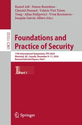 Image de Foundations and Practice of Security