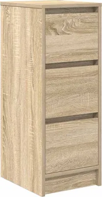 Produktbild von Sideboard Sonoma-Eiche 29,5x34x76 cm Holzwerkstoff