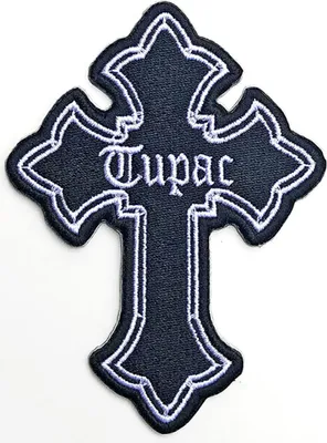 Produktbild von 2Pac Cross Aufnäher