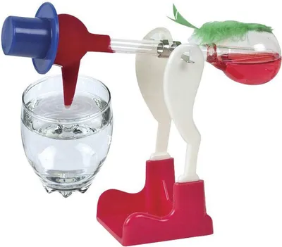Obrázek produktu pro Non Stop Liquid Drinking Glass Bird Funny Duck Drink Water Desk Toy