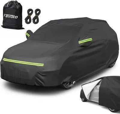 Produktbild von Famanu Autoabdeckung SUV - Wasserdicht und Staubdicht, geeignet für 480-505 cm