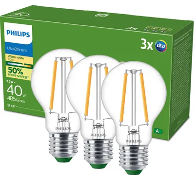 Obrázok produktu pre Philips 8720169283862, 2,3 W, 40 W, E27, 485 lm, 50000 h