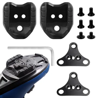 Immagine prodotto di 2 adattatori per tacchette da bicicletta compatibili con il sistema SPD
