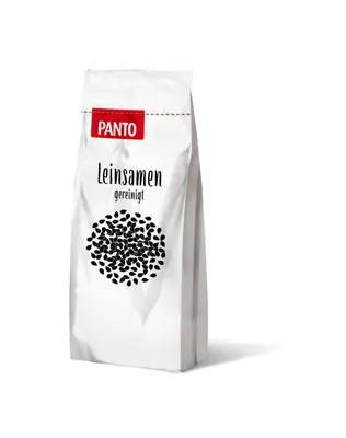 Produktbild von PANTO Leinsamen gereinigt - 25kg , Omega-3, Rohkomponente für Futtermischung