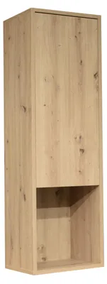 Produktbild von FURNARO Hängeschrank Clyde Wohnzimmerschrank Schrank B/H/T: 41x132x32 cm, Farbe:Asteiche