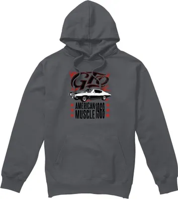 Produktbild von Pontiac - "GTO" Kapuzenpullover für Herren/Damen Uni TV23215 (S) (Holzkohle)
