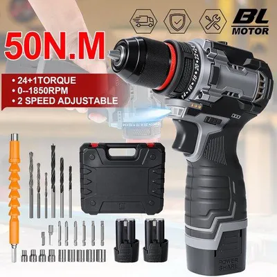 Image de Perceuse à main compacte 24 V avec 29 accessoires