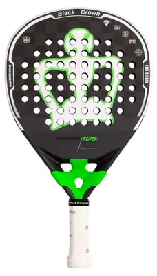 Immagine prodotto di Racchetta da padel Black Crown Patron, colore verde, peso 355-370 grammi
