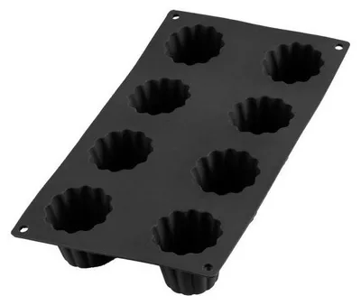 Imagen del producto de Lékué 880667, Molde para canelés, rectangular, 0,07 l, -60 °C, 220 °C, color