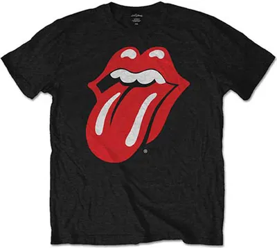 Produktbild von The Rolling Stones Classic Tongue Black 2XL T-Shirt