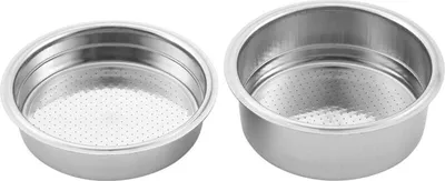 Produktbild von Stück 51 mm Edelstahl-Druckkaffeemaschinen-Filterkorb Pulverkorb Kaffeebodenfilterhalter Filter