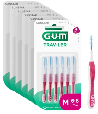 Obrázok produktu pre Medzizubné kefky na dôkladné čistenie zubov, 1,4 mm