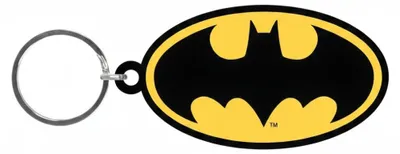Productafbeelding van Batman PVC sleutelhanger met symbool