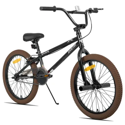 Produktbild von JOYSTAR Kinderfahrrad 20 Zoll BMX Fahrrad für Jungen Mädchen im Alter von 7-12 Jahren,Freestyle, 2 pegs, Singlespeed,Braun